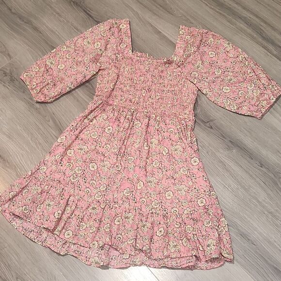 EUC Jessica Simpson Ditsy Floral Pink Dress - Picture 9 of 9